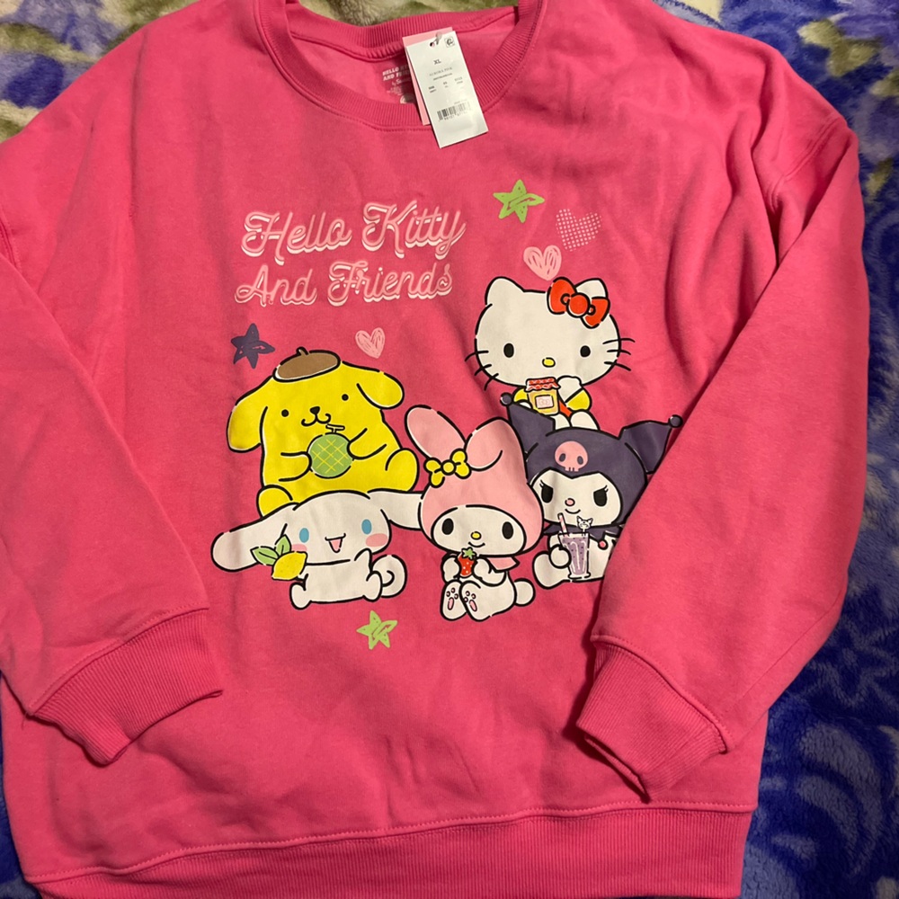 Hello Kitty and Friends Pink Kids Sweatshirt